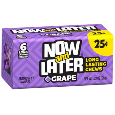 now & later grape