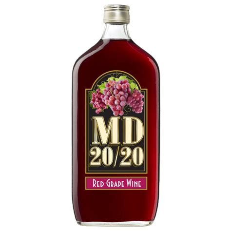 MD 20/20 red grape wine