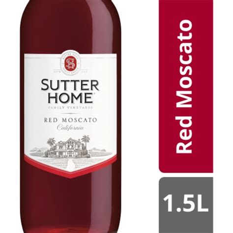 sutter home red moscato