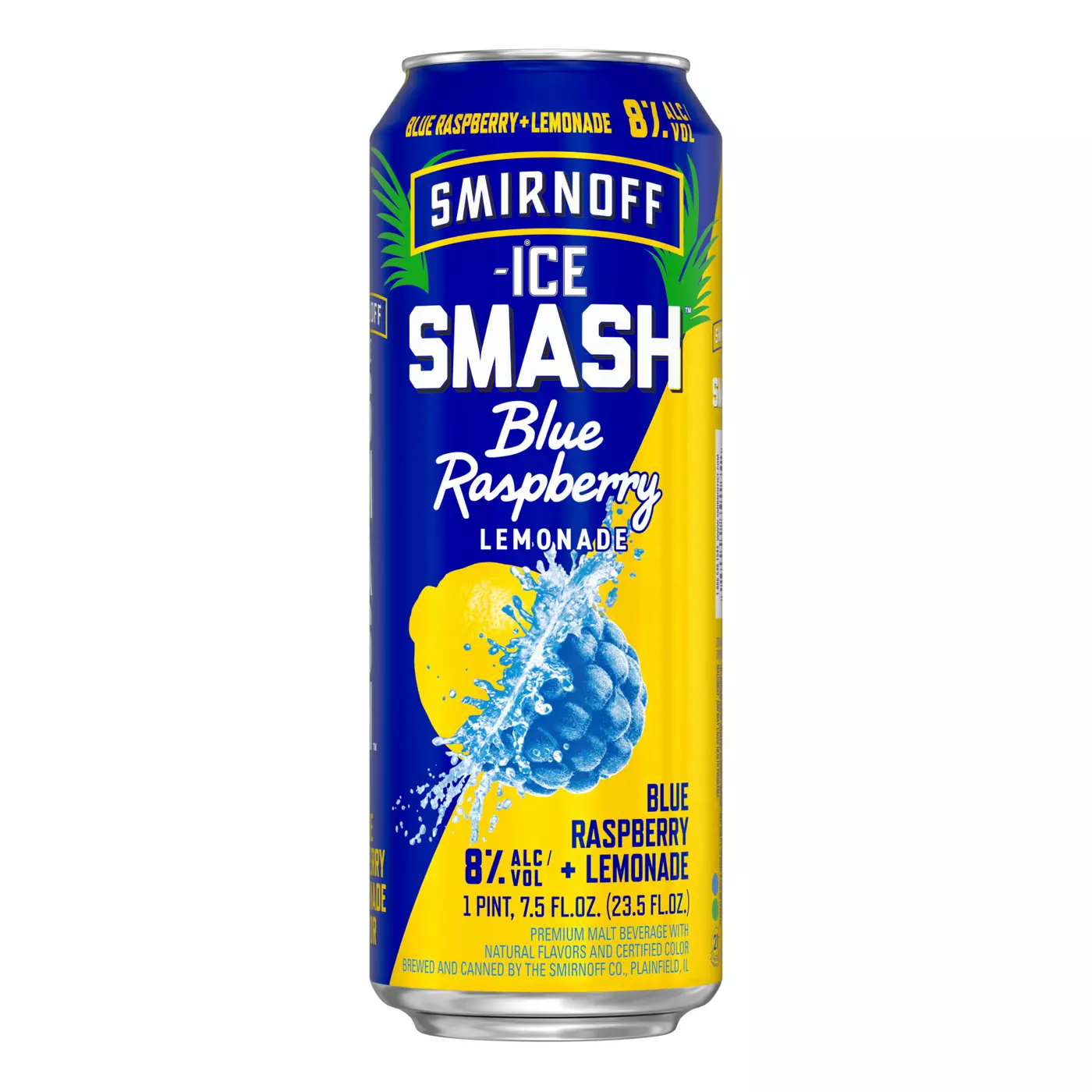 SMIRNOFF ICE SMASH BLUE RASPBERRY