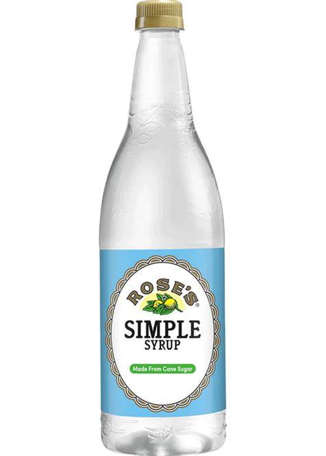 roses simple syrup