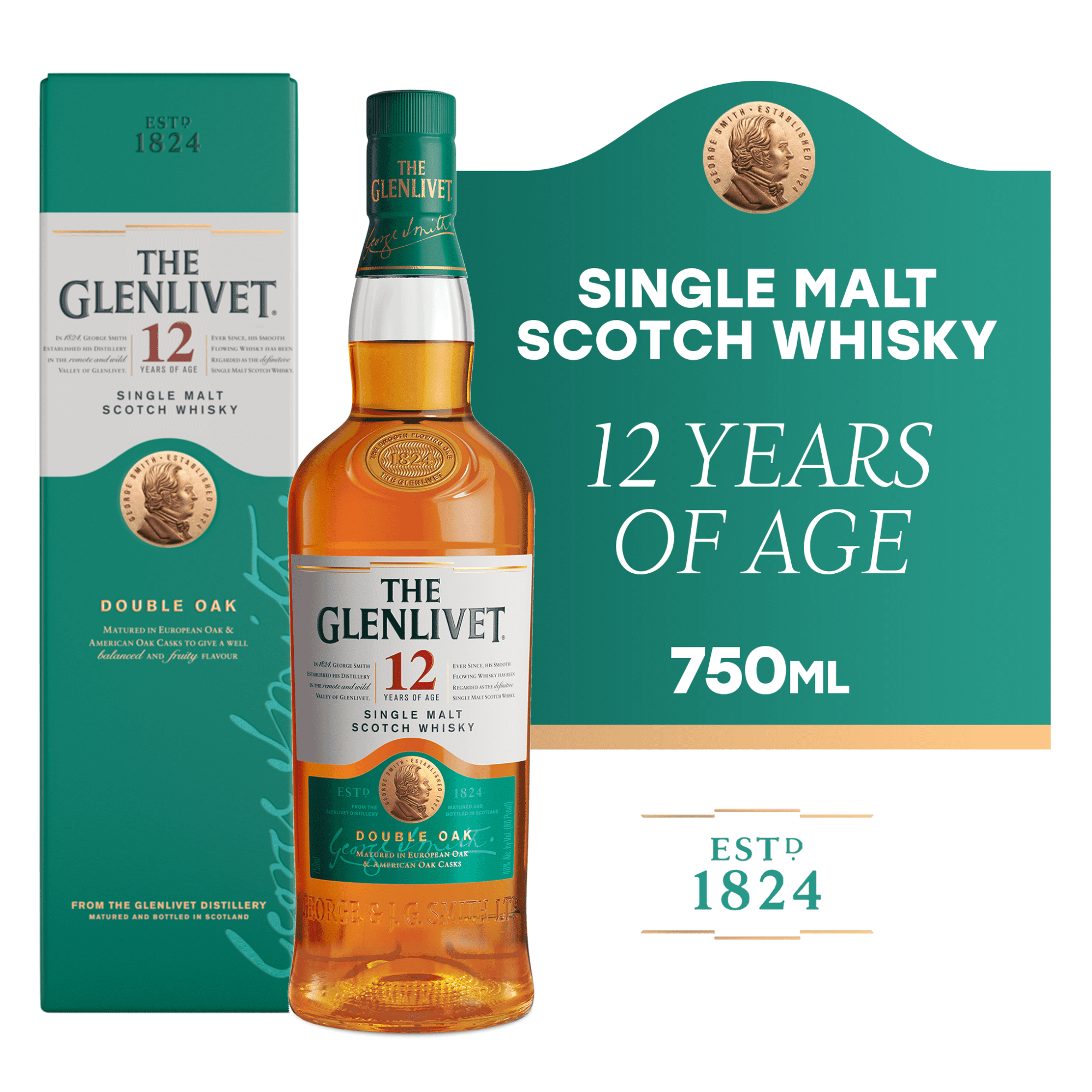 Glenlivet 12 Yr 750 ml