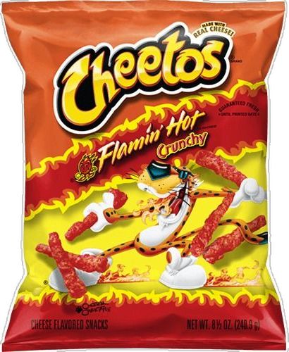 cheet flamin hot crunchy