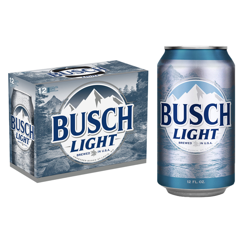 BUSCH LIGHT 12PK CAN