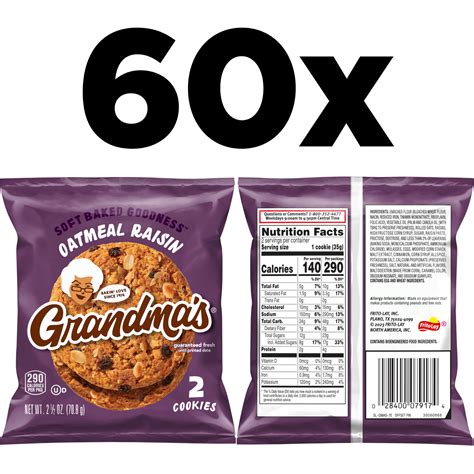 grandmas oatmeal raisin
