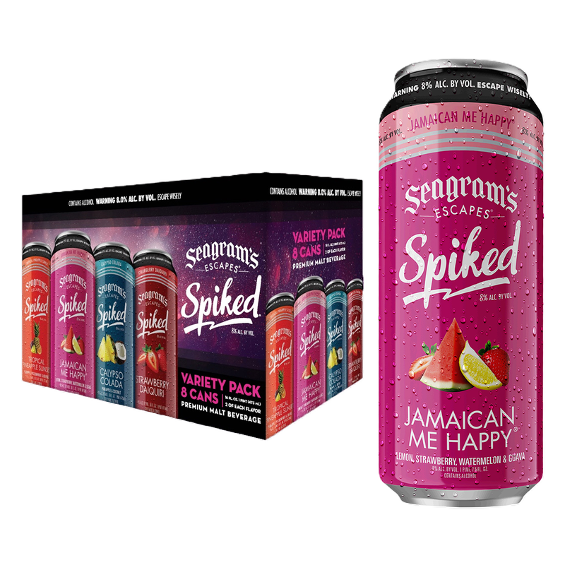 SEAGRAMS SPIKED JAMAICAN CAN