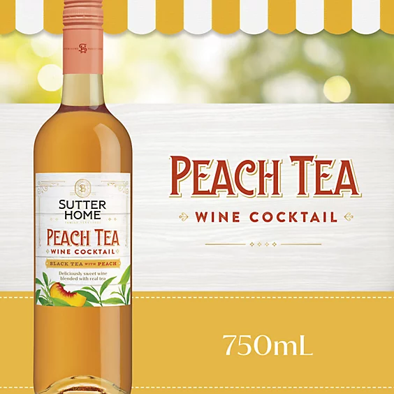 Sutter Home Peach Tea 750 ml