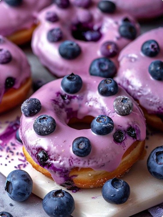 bon appetit donuts blueberry