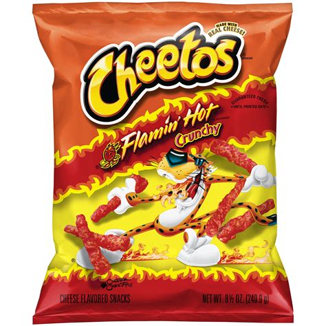 cheet flamin hot crunchy
