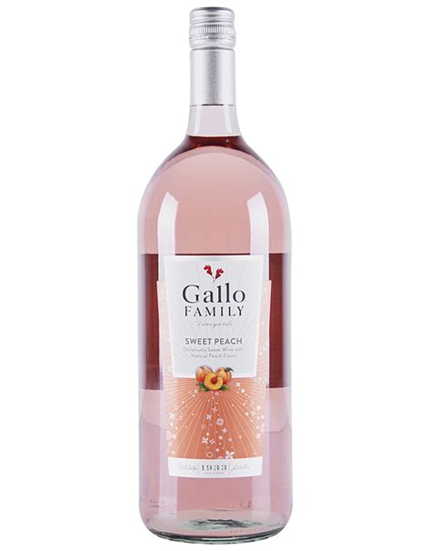 gallo family sweet peach