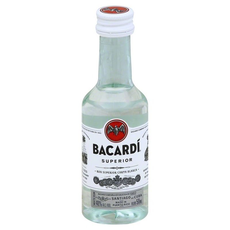 Bacardi Sperior Rum 50 ml