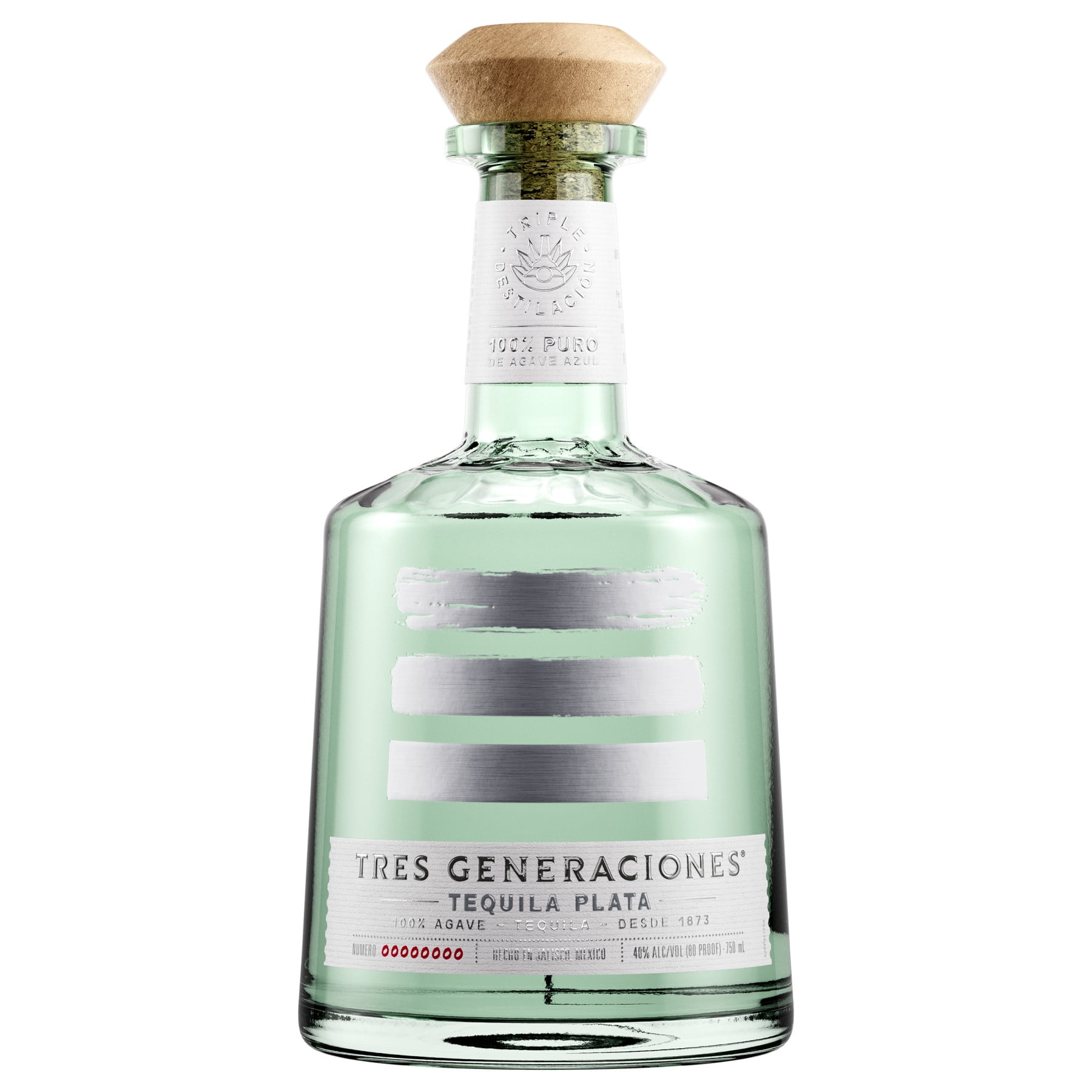 Tres Generation Plata 750 ml