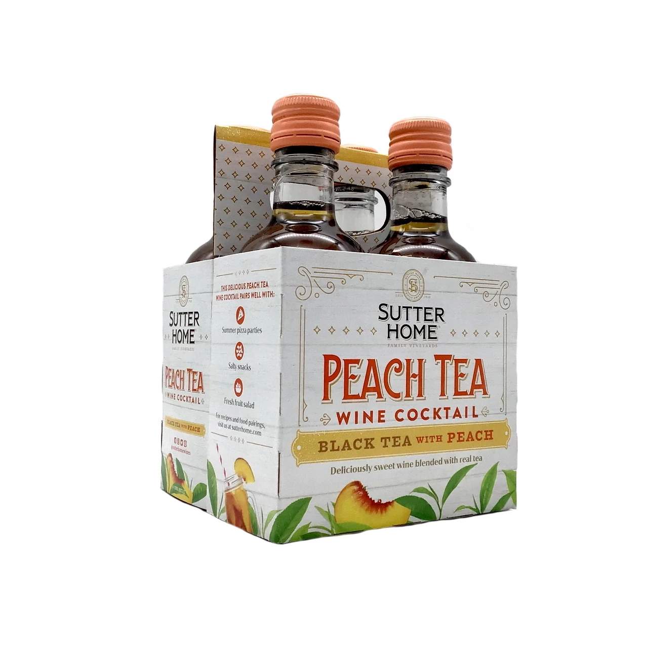 Sutter Home Peach Tea 4Pk