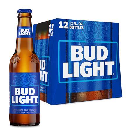 Budlight 12 pack bottle